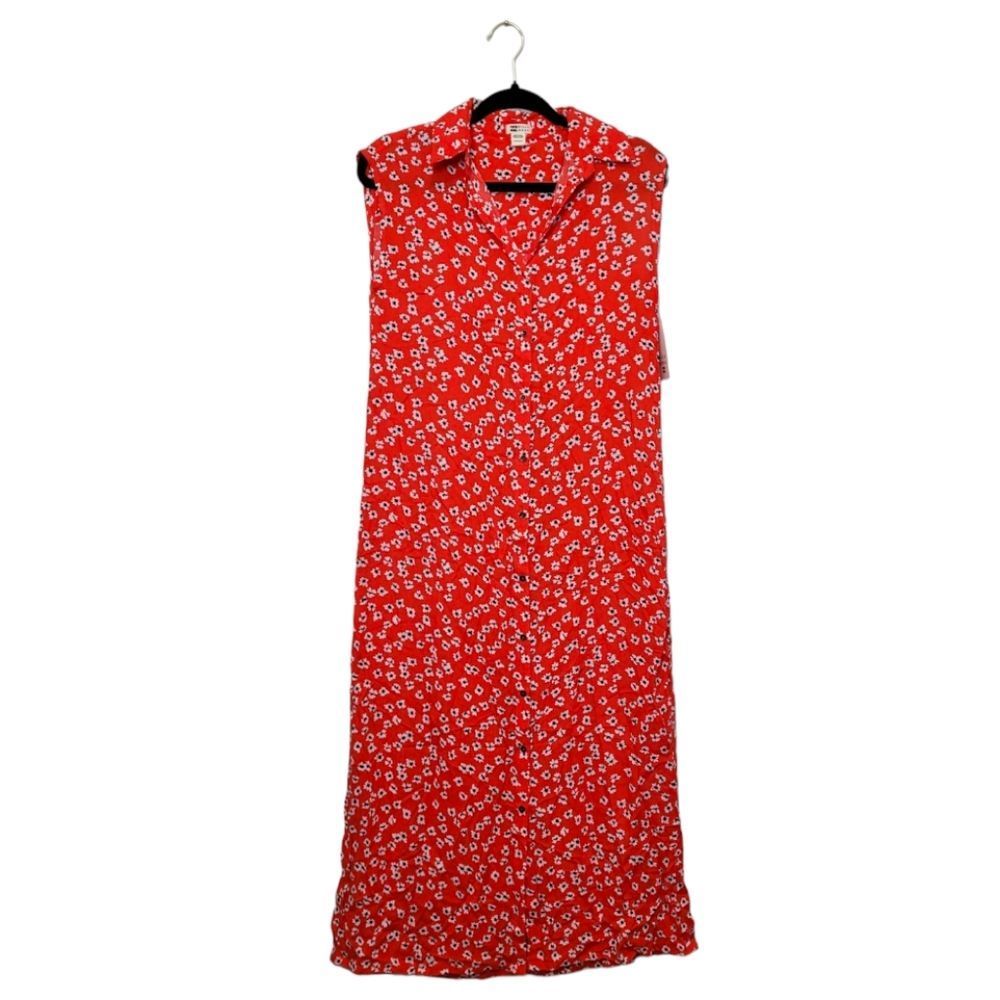 Billabong Red Floral Maxi Dress